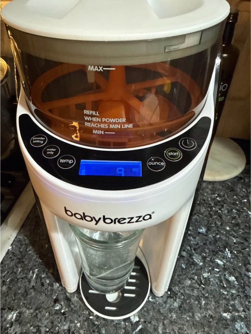Baby Brezza Formula Pro Baby Bottle Maker - White/Orange